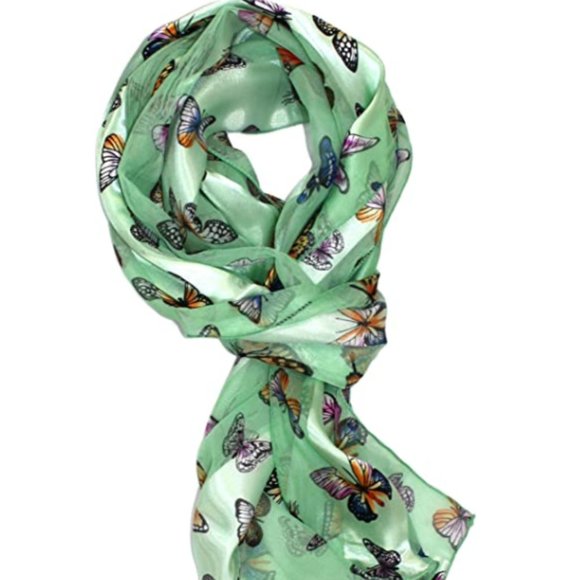 Ambesonne Christmas Head Scarf Hair Wrap Circles Sock